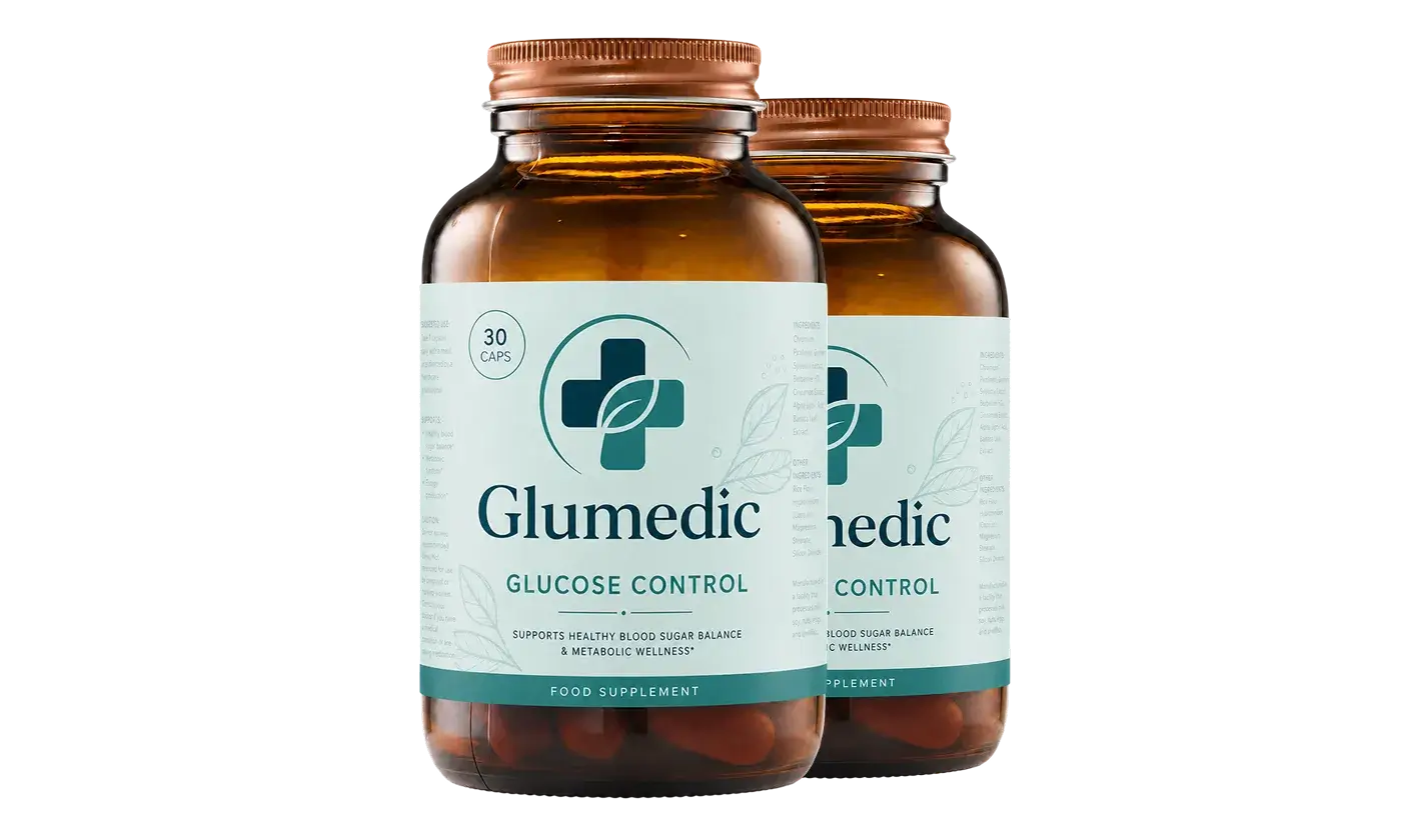 Two Glumedic bottles
